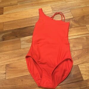 Tiger Friday May leotard in red. Good condition. Adult small